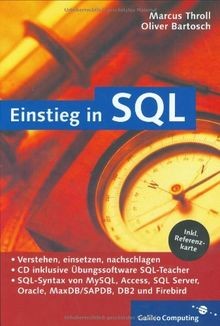 Einstieg sql syntax - einstieg, sql: