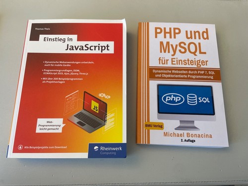 Einstieg javascript - in, |