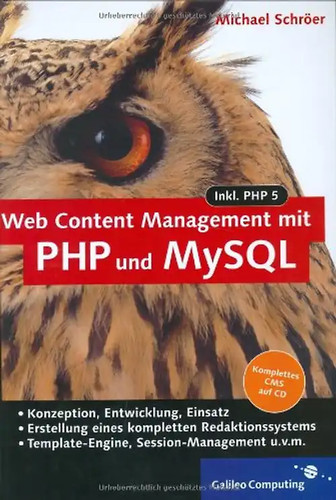 Web content management mit php - content,