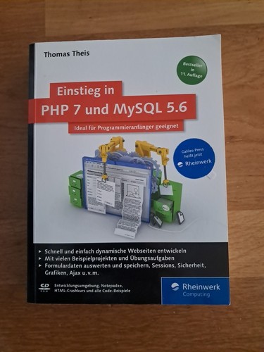 Einstieg php 7und - php,